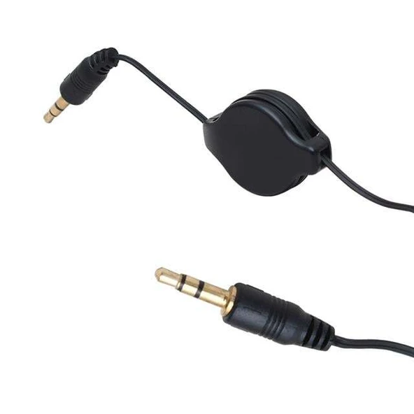 Powermaster Makaralı 3.5 Mm Stereo Erkek-Erkek Kablo - Resim 2
