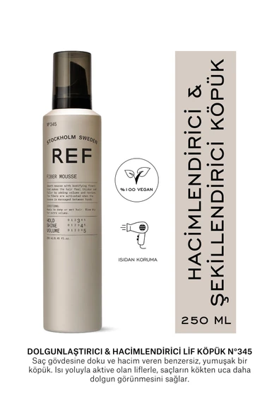 Ref Fiber Mousse N°345 250 ml