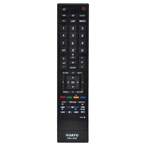 Toshiba RM-L1028 3D Lcd-Led Tv Kumandası ürün görseli 1