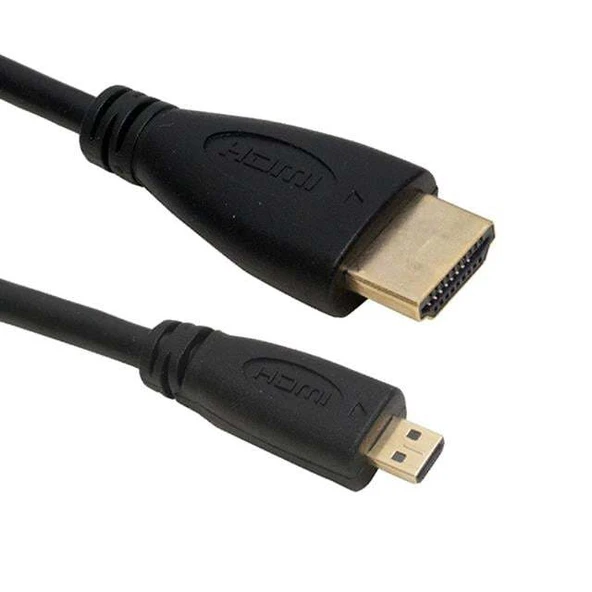 Powermaster PM-31334 HDMI Erkek - Micro HDMI Erkek 1,5 Metre Kablo - 1