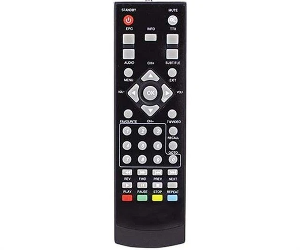 Mersat 13039 Full HD Minibox Uydu Alıcı Kumandası ürün görseli 1