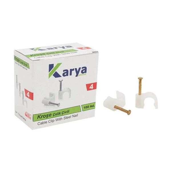 Karya Kroşe 4 Numara (100'lü Paket) ürün görseli 1