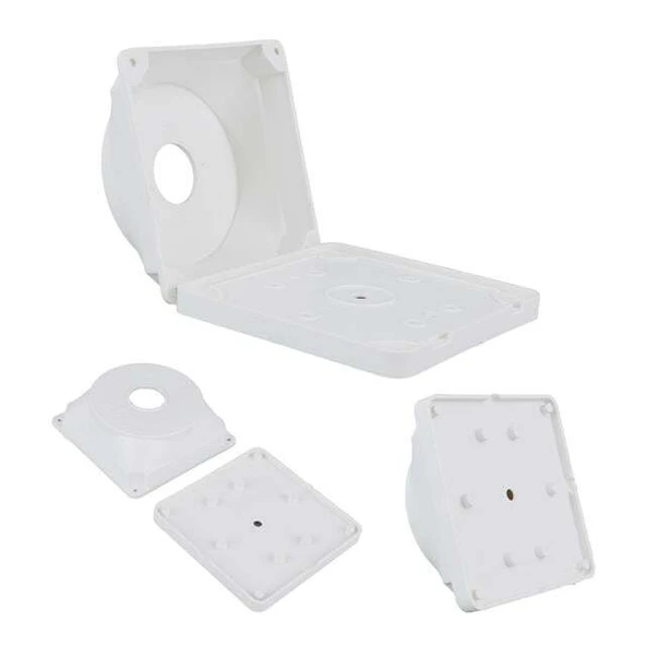 HBF J5000 Dış Mekan Kamera Montaj Kutusu Kare Buat ve Taban