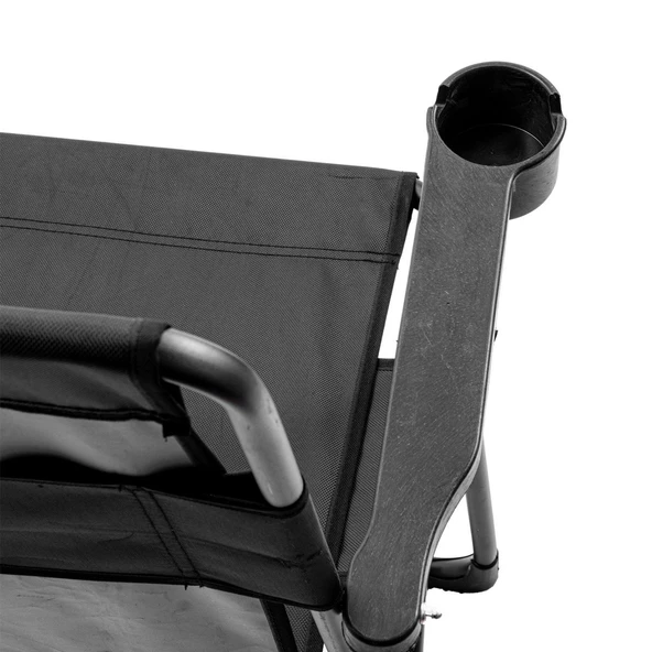 Katlanabilir Kamp Sandalyesi - Rest - Bardaklıklı - Argeus - Pembe - Resim 6