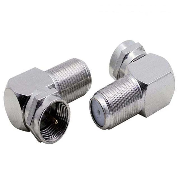 L 90 Derece F Konnektör Çevirmeli ürün görseli 1