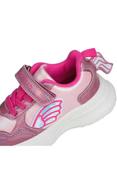 Buckhead 3041 Kız Çocuk Renkli Işıklı Cırtlı Spor Ayakkabı - 5