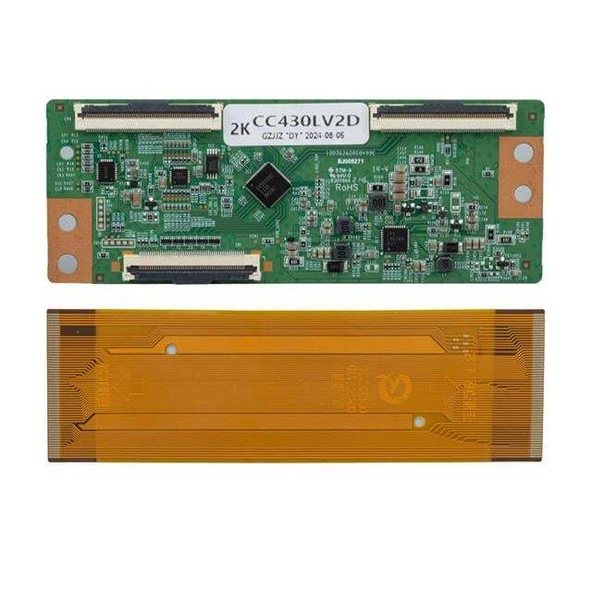 Weko CC430L V2D02/03/04 CC430LVID Sağ Taraf FFC+TCON ürün görseli 1