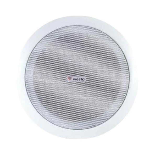 Westa Ws-1013T 13 Cm 6 Watt 8 Ohm 5 Beyaz Trafolu Alçıpan Hoparlör ürün görseli