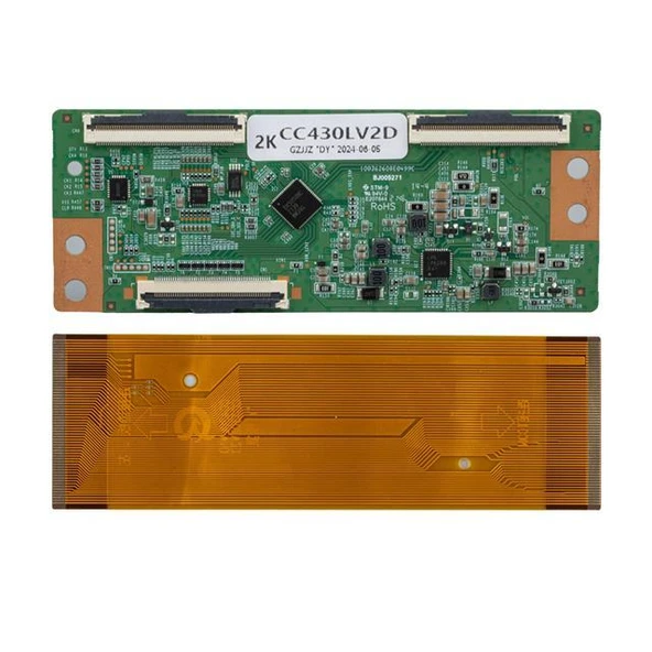 Weko CC430L V2D02/03/04 CC430LVID Sol Taraf FFC+TCON ürün görseli 1