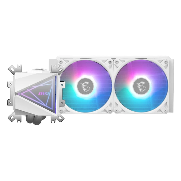 MSI MAG CoreLiquid I240 ARGB 240mm AM5/1851P Beyaz İşlemci Sıvı Soğutucu ürün görseli 1