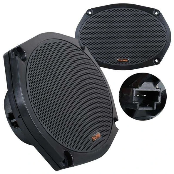 Fullsound K-6934 6X9'' 250 Watt 4 Ohm Oval Oto Hoparlör (2'li Takım) ürün görseli 1