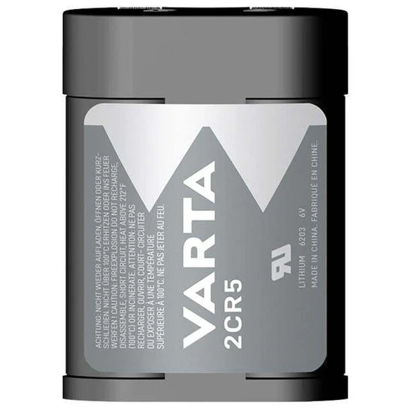 Varta 2CR5 Lityum 6 Volt Fotoğraf Makinesi Pili - 2