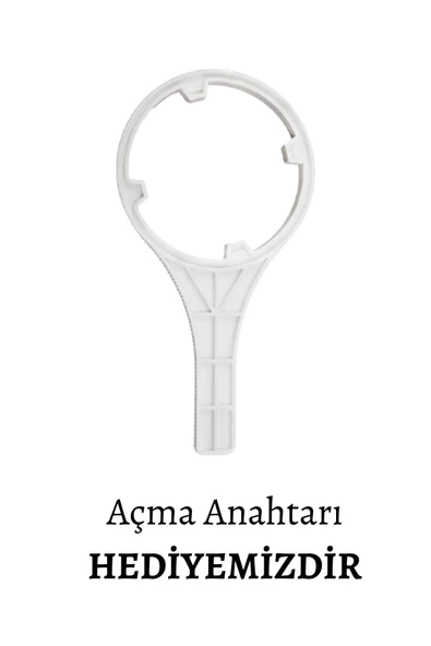 water jobs Açık Kasa Su Arıtma Cihazı Beşli Filtre Seti / Nsf Sertifikalı - Resim 7