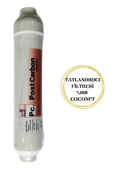 Sucoco Kapalı Kasa Su Arıtma Cihazları ile Uyumlu 4'lü Su Arıtma Filtre Seti - Resim 5