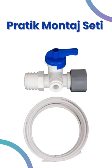 water jobs Su Arıtma Cihazı Pratik Montaj Seti - 1