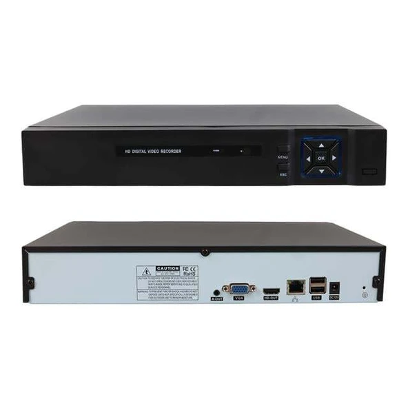 Drk NVR-8032 32 Kanal 8MP H265+ Nvr Kayıt Cihazı - Resim 2