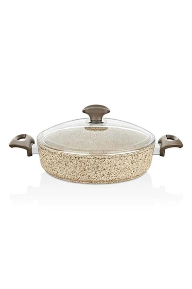 FALEZ Creamy Sığ Tencere 22 Cm - 2