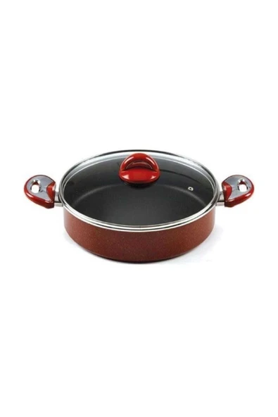 Taç Granit Basık Tencere 28 Cm - 1