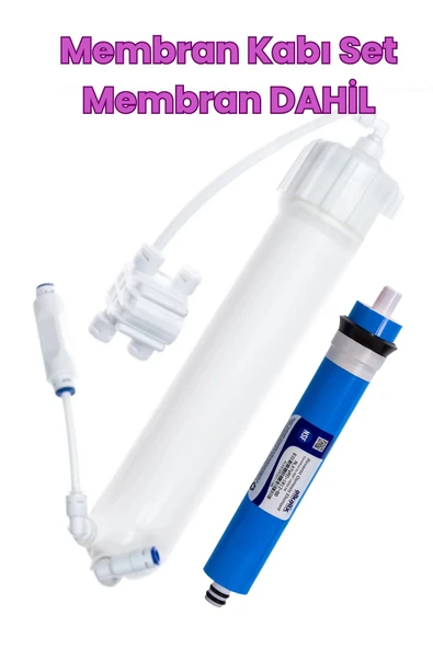 water jobs Su Arıtma Cihazı Membran Kabı + Membran Full Set - 1
