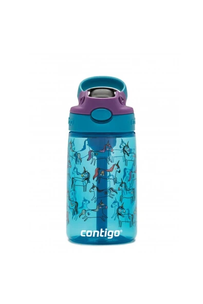 Contigo Gizmo Flip Tek El Bas İç Emzikli Çocuk Su Matarası 420ml 2127477 - 1