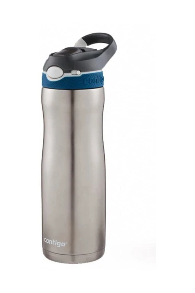 Contigo Ashland Chill Çelik Su Matarası Tek El Bas Iç 590ml 2094941 - 1