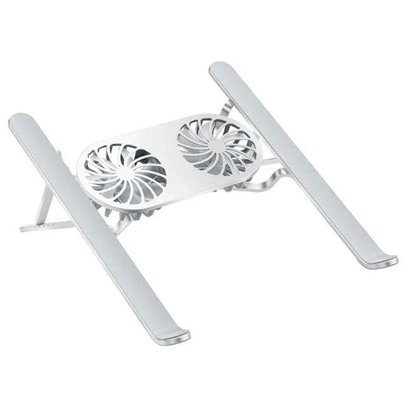 PowerMaster PM-24572 Çift Fan Taşınabilir Notebook Laptop Soğutucu Stand - Resim 3