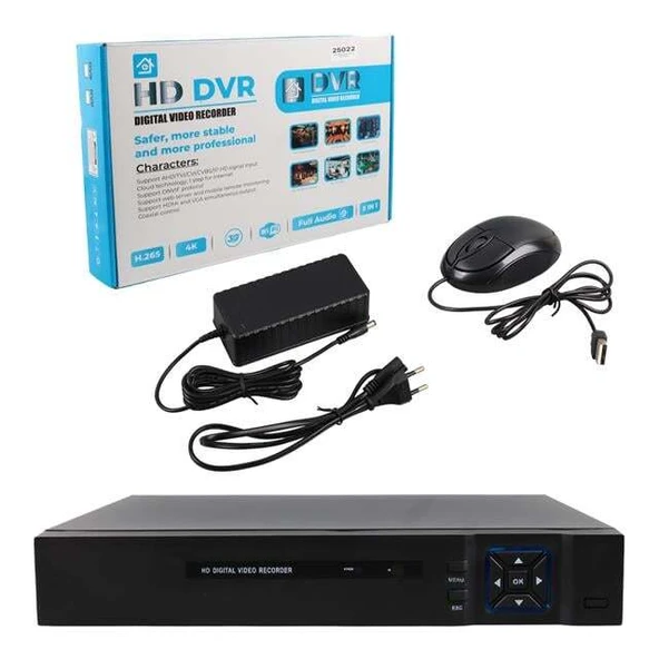 Drk NVR-8032 32 Kanal 8MP H265+ Nvr Kayıt Cihazı - Resim 3