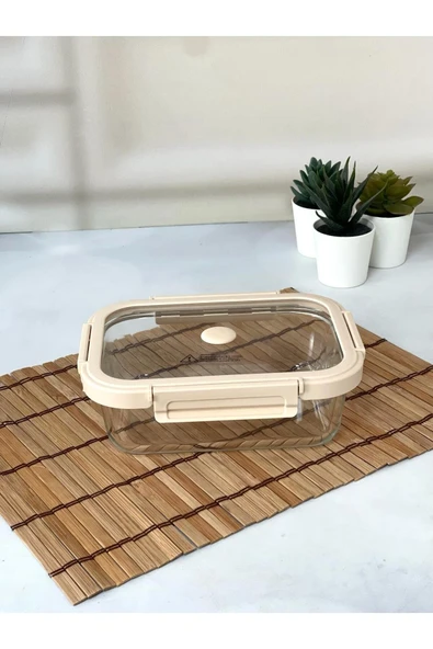 AROW 1040 ml Kilitli Cam Saklama Kabı ürün görseli