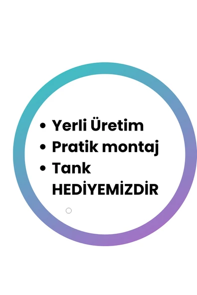 water jobs 20" 300 GPD Direk Akış Su Arıtma Cihazı / TANK HEDİYEMİZDİR - Resim 2