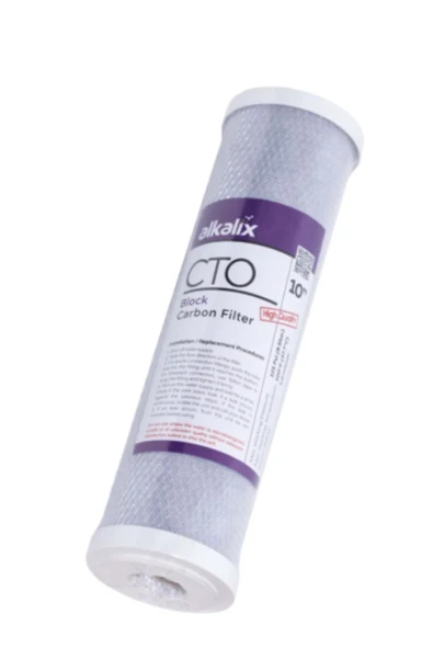 alkalix 10" Açık Kasa Blok Karbon Filtre * 25 Adet - 1