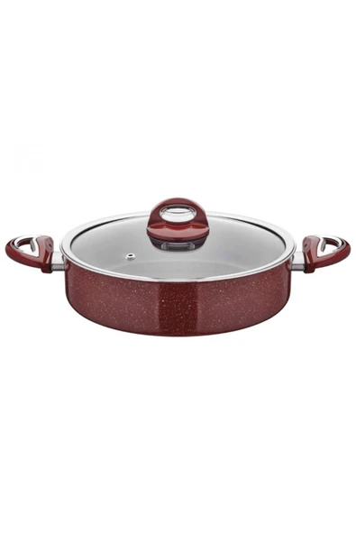 Taç Titan Granit Basık Tencere 32cm - 1