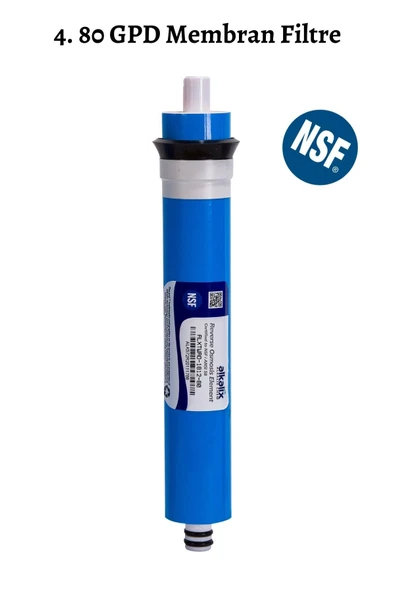 water jobs Açık Kasa Su Arıtma Cihazı Beşli Filtre Seti / Nsf Sertifikalı - Resim 5