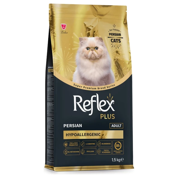 Plus Persian Tavuklu ve Yaban Mersinli Yetişkin Kedi Maması 1.5 kg ürün görseli 1