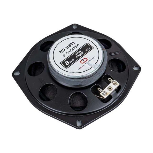 MagicVoice MV-HS01 5'' 13 Cm 4 Ohm Max 100 Watt Oto Hoparlör - Resim 2