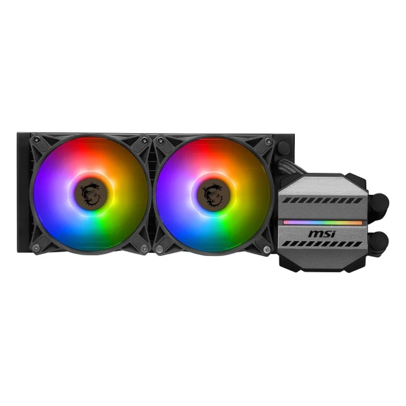 MSI MAG CoreLiquid M240 ARGB 240mm AM5/1851P Siyah İşlemci Sıvı Soğutucu ürün görseli 1