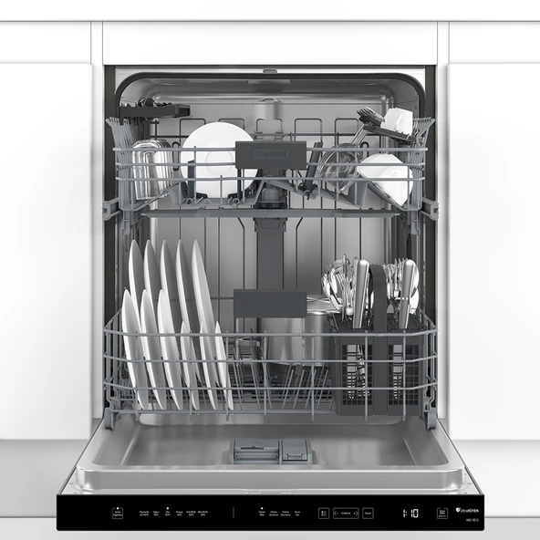 Arçelik ABC 161 G 6 Programlı Ankastre Bulaşık Makinesi - Resim 3