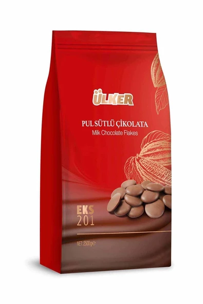 Ülker Sütlü Pul Kuvertür Çikolata Eks 201 2,5 Kg - 1