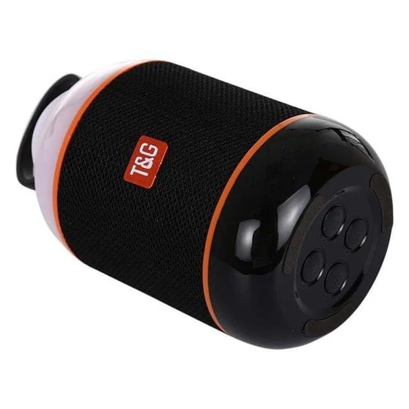T&G TG605 USB/SD/FM/Bluetooth Destekli Taşınabilir Led Işıklı Wireless Hoparlör - Speaker - Resim 2