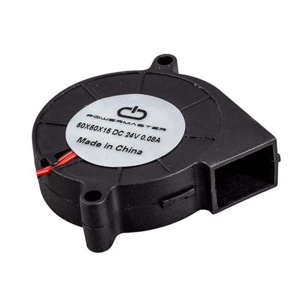 Powermaster 50x50x15Mm DC 24 Volt 0.08 Salyangoz Fan IC-217A - Resim 3