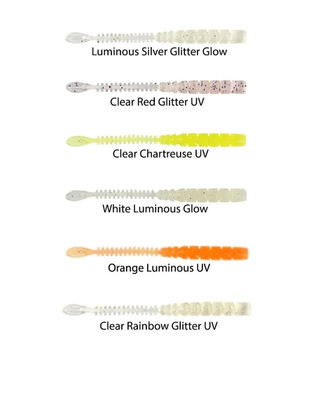 Mustad Aji Beaver Tail 64mm 12 Adet LRF Silikon Yem - Resim 2