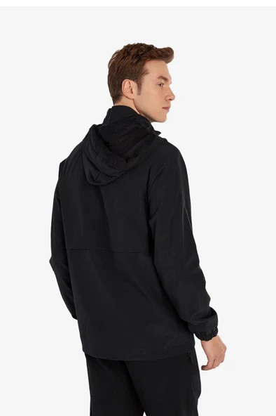 hummel Jerik Rain Coat Siyah Erkek Yağmurluk - 3