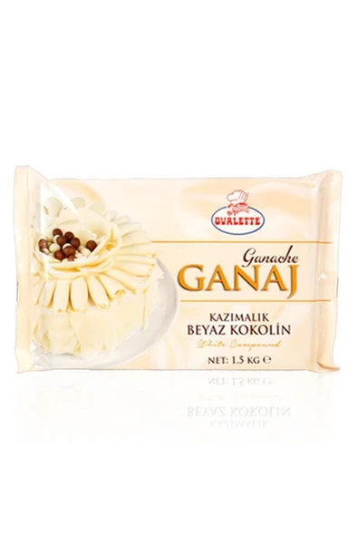 ovalette Fildişi Ganaj 1.5 Kğ - 1