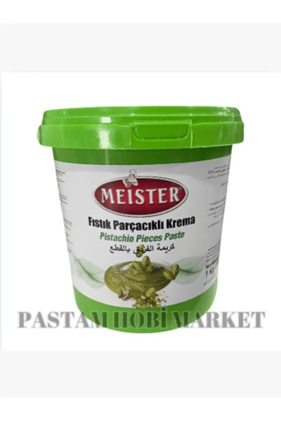Meister Antep Fıstık Ezmesi Parçacıklı Krema 1 Kg ürün görseli 1
