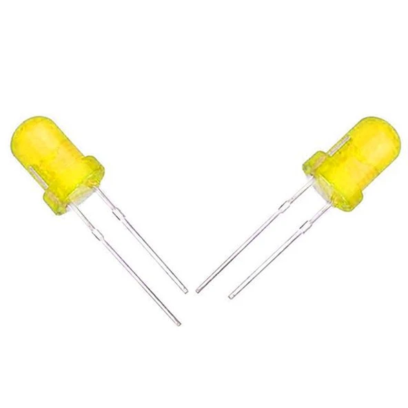 Halmet Mantar Led 4.8mm Sarı