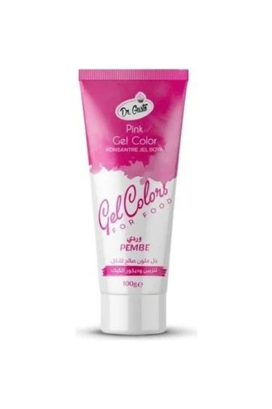 Dr. Gusto Jel Boya Tüp Pembe (100 GR) - 1