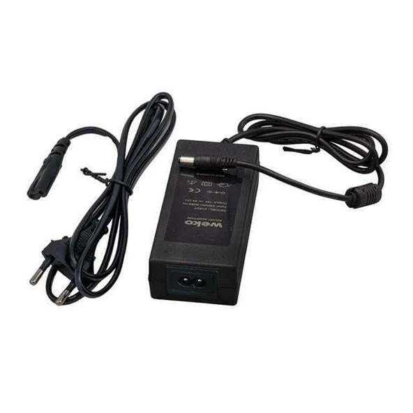 Weko 12 Volt - 5 Amper Plastik Kasa Masaüstü Adaptör 5.5*2.5 Uçlu - Resim 3