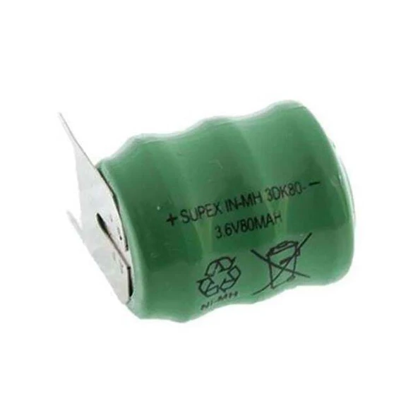 Supex 3.6 Volt 80 mAh Hafıza Bios Pili 3DK80 ürün görseli
