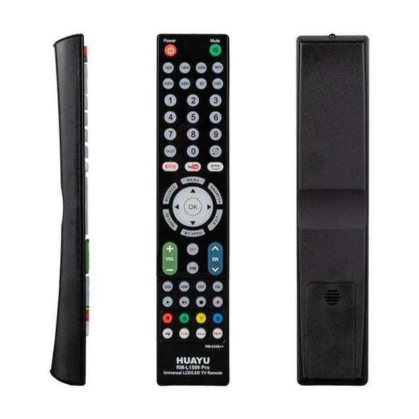 Huayu RM-034S++/RM-L1599 Universal LCD LED TV Kumanda ürün görseli 1