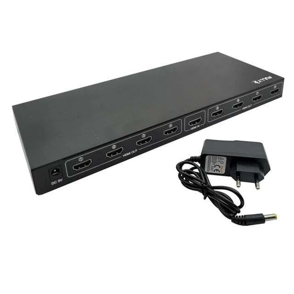 Fully G-538J 8 Port HDMI Splitter Dağıtıcı ürün görseli 1