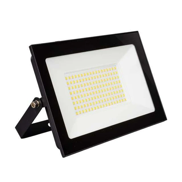 PowerMaster PM-22587 100 Watt - 220 Volt 6500K IP66 150* Işık Açısı Siyah Slim Kasa Led Projektör